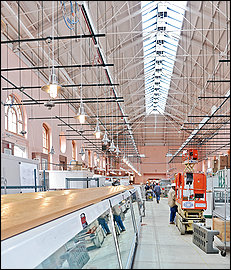 Inside the newly Renovated Eastern Market