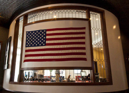 Curved Leaded Glass Panels